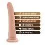 Eden Real Feel Slim 9 Inch Suction Cup Harness Compatible Dual Density Dildo with Flexible Spine Eden Real Feel Slim 9 Inch Suction Cup Harness Compatible Dual Density Dildo with Flexible Spine