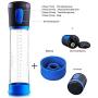 JXX1HG Lovely and Fascinating 11inch Tshirt Realistic Vacuum Massager Enhancer Pump Penísgrowth Pump Penísextender Length Device Male Effective Enlarge Extender Lightweight