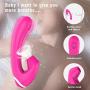 9 Frequency Silicone Wearable Sucking Vîbräting USB Rechargeable Chargeing Waterproof Wireless Clotoral Sucker Suction Vîbrätôrs for Women Female Couples RToj049