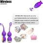 Kegel Balls for Tightening and Pleasure, Wireless Rechargeable Bullet Vibrartor for Women with 360 Massage and Vibration Modes.