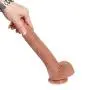 Xise Hyper Realistic 10.7" Dildo Dual Density Liquid Silicone Bendable Penis, Sex Toy Premium Cock for Female Masturbation with Strong Suction Cup Base (Flesh 10.7 inch) Xise Hyper Realistic 10.7" Dildo Dual Density Liquid Silicone Bendable Penis, Sex Toy Premium Cock for Female Masturbation with Strong Suction Cup Base (Flesh 10.7 inch)