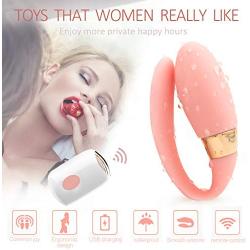 Desk Female Hand Free Female Electric 9 Vibration Hands-Free Realistic Female Toy t-Shirt USB Charging Dual Motor.