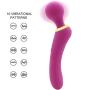 Handheld Cordless Vibrator Plantar Fasciitis Trigger Point Relief - Acupressure Reflexology Tool for Foot,Shoulder,Leg,Waist,Neck Pain, Stress Relief & Overall Body Relaxation Massager (YQ-Purple)