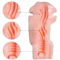 ZEMALIA Luna Male Masturbators Adult Sex Toys 3D Realistic Vagina Pocket Man Masturbation Cup Toy Realistic Textured Sex Sensuality Discreetly Packed