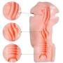 ZEMALIA Luna Male Masturbators Adult Sex Toys 3D Realistic Vagina Pocket Man Masturbation Cup Toy Realistic Textured Sex Sensuality Discreetly Packed