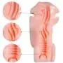 ZEMALIA Luna Male Masturbators Adult Sex Toys 3D Realistic Vagina Pocket Man Masturbation Cup Toy Realistic Textured Sex Sensuality Discreetly Packed