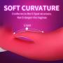 iBall Rabbit Vibrator Dildo, G Spot Vibrating Wand Massager Handdold with 3 Motors, Silicone Clitorial Stimulator Massager Cordless Rechargeable for Women Masturbation and Couple Fun