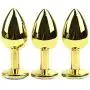 Senoow Gold Alloy Chome Metal Plated Jeweled Toy PluInsert Sixy Stopper Senoow Gold Alloy Chome Metal Plated Jeweled Toy PluInsert Sixy Stopper