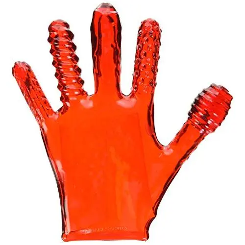 Oxballs Finger- Fuck Reversible Jo & Penetration Toy, Red Oxballs Finger- Fuck Reversible Jo & Penetration Toy, Red