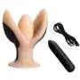 Tralntion Electro Shock Large Vibrating Anal Plug Electrical Stimulation Butt Plug Electroanal Vibrator Butt Plug Anal Dilator Vibrator Electro Sex Toys