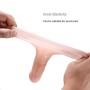 Penis Condom Extender with Cock Ring, James Love Soft Penis Enlarger Sleeve Sexual Delay Ejaculation Erection Enhancing Improve Endurance Bigger Harder Longer Stronger Penis Sex Toy for Men