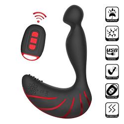 Real Male Soft Pocket Stimulator for Men Male P-rostate Massager, Rechargeable Waterproof Cordless Full-Body Massager, Handle Therapeutic Percussion for Sore Muscle and Relaxed