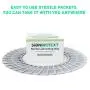 Personal Lubricant for Men Women, Couples, Clinics Use. Professional Lubricating Sterile Jelly Single Packets, Water Based Gel Lubricants by Sion Medical 0.105 oz (3g) 144 per Box - Lube on The Go!