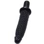 Brand New FAAK Corn Big Dildo Anal Plug Bumpy Adult Sex Toy with Handle (Black)