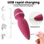 USB Rechargeable G-Spotter Adullt Six Toy for Women Thrusting Clitorias Vibrartor Simulation for Women Six Things for Couples Prime Wand for Sore Back Foot Neck Leg