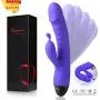 Rabbit G Spot Vibrator Dildo Clit Stimulator Adult Sex Toy for Women Couples Rechargeable,10 Modes?- Rabbit G Spot Vibrator Dildo Clit Stimulator Adult Sex Toy for Women Couples Rechargeable,10 Modes?-