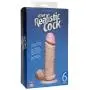 Doc Johnson The Realistic Cock with Removable Suction Cup - 6 Inch - F-Machine and Harness Compatible Dildo - Vanilla
