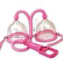 XSEXO Female Breast Pump Enlargement Enhancement Enlarge Cups (Pink)