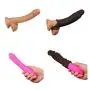 Skin 10inch Pê-NIS Sleeve Vib-ratór Reusable Cóndoms for Men Pê-NIS En-la-rgement Delay Ejacuation Trainer Pê-nisring Cóndom Condones Safer 4331