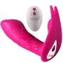 YUXINGER Multispeed Wearable G-Sppot Víbrátór Stímúlátór Wireless Remote Control Invisible Massager for Women - Purple