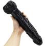 12 Inch High Quality Huge Black Dîldɔ with Strong Suction Cup Massage Flexible Waterproof for Women