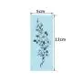 DaLin 4 Sheets Sexy Floral Temporary Tattoos for Women Flowers Collection (Snake and Cherry)