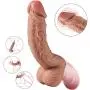 Vibrating Realistic Dildo G-spot Vibrator - Bendable Liquid Silicone Fake Penis with 7 Modes Vibrations for Orgasm - Fondlove Lifelike Flexible Soft Cock Sex Toy for Lesbian, Gay, Women and Couple Vibrating Realistic Dildo G-spot Vibrator - Bendable Liquid Silicone Fake Penis with 7 Modes Vibrations for Orgasm - Fondlove Lifelike Flexible Soft Cock Sex Toy for Lesbian, Gay, Women and Couple