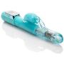 CalExotics Dazzle Xtreme Thruster – Thrusting 12 Function Rabbit Vibrator - Waterproof Vibe Sex Toys for Couples – Luxury Adult Hands Free G Spot Massager - Blue
