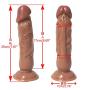 WL-Adjustment 7.87 Inch Lifelike Flexible Safety Soft Massage Wand Silicone Dîldɔ Body Relax Toys for Women by F42 WL-Massage