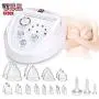 Portable Breast Enlargement Vacuum Pump Body Massager Lymph Drainage Anti-Cellulite Scraping Cupping Therapy Beauty Enlargement Machine