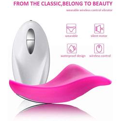 Wearable Vibrantor with Remote USB Rechargeable Invisible Underwear IPX12 Waterproof Wireless Adullt Toys for Women