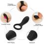 Mens Rings Adult Toy Best Gifts Rooster Ring with Contented Brush Silicone Male Longer Lasting Shake Happy Toy