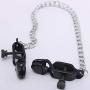 Foreen Metal Nipple Clamp Brest Labia Clips with Chain, Sex Toys for Women, Men, Couples, Lovers