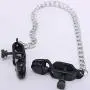 Foreen Metal Nipple Clamp Brest Labia Clips with Chain, Sex Toys for Women, Men, Couples, Lovers
