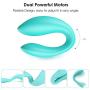 WINJOY G Spot Vibrator, Wireless Couple Vibrator with Rechargeable Remote Control & Dual Motors, Adult Sex Toys for Clitoral Nipple Anal Vagina Stimulation, 10 Vibrations for Women Men Couples Play
