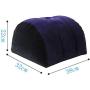 Aokin Inflatable Semicircle Body Pillow with Portable Pump Bedding Lumbar Pillow Travel Pillow Yoga Pillow Positions Support Pillow Multi Functional Cushion Furniture for Women and Men Aokin Inflatable Semicircle Body Pillow with Portable Pump Bedding Lumbar Pillow Travel Pillow Yoga Pillow Positions Support Pillow Multi Functional Cushion Furniture for Women and Men