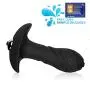 Vibrating Butt Plug Anal Sex Toy Waterproof Soft Silicon Butt Anal Plug with Removable Vibrator for Anal Pla