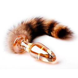 Akstore Fetish Soft Wild Fox Tail Anal Plug Butt Missile Massager Waterproof Bullet Stimulation Fantasy Cosplay Crazy Passion Plug Toy Alternative Anal Stimulator Adult Toy Sex Foreplay Fox Tail Stimulator Anal Plug