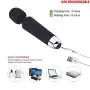 Nomiqué Wand Massager Wireless Personal Mini Handheld Body Deep Tissue Therapeutic Massage with 20X Magic Vibration Patterns, USB Rechargeable Waterproof Travel Massager Stress Massage kneading Sports Nomiqué Wand Massager Wireless Personal Mini Handheld Body Deep Tissue Therapeutic Massage with 20X Magic Vibration Patterns, USB Rechargeable Waterproof Travel Massager Stress Massage kneading Sports