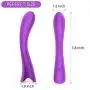 Waterproof Vibrator Dildo for Women with 9 Strong Vibration Modes for Effortless Insertion, PALOQUETH Silicone G Spot Vibrator Clitoral Vibrator for Exciting Stimulation- Ideal Sex Toy for Beginners