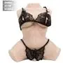 Y-NOT 3D Realistic Lifelike Sex Toys Doll Torso Male Masturbator with Heating Rod, for Realistic Anal, Breast, Vagina Sex, Adult Toy Silicone Flesh