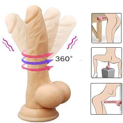 Vibrartor for Women with 8 Powerful Vibration Modes and Suction Cup - 7.87 Inch