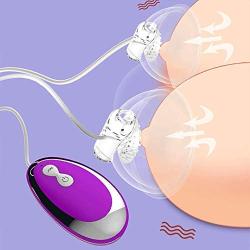 zhiounny Ni-pple Massager Breast Chest Stimulator Enhancer Toys Women 20 Speed ñípplè Modes Electric Pump Sucker