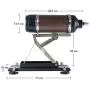 Hismith Supermatic Sex Machine, 3 XLR Connector Love Machine, Toy for Couples