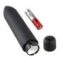 Mini Bullet Vibrator 10-Speed Vibration Black Waterproof Discrete Size 92mm Portable Stimulator Body Massager