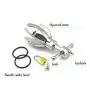 Metal Anal Plug, Adjustable Size, Anal Dilator, Buttplug Dilos Sex Toys for Men and Women, Torture/Fetish/Restraints/Slave/BDSM/SM,A Metal Anal Plug, Adjustable Size, Anal Dilator, Buttplug Dilos Sex Toys for Men and Women, Torture/Fetish/Restraints/Slave/BDSM/SM,A