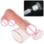 ❤H-YANG Transparent Big Magic Wan-d Headgear Vibrantor Caps for Men Magic Wan-d