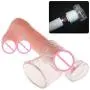 ❤H-YANG Transparent Big Magic Wan-d Headgear Vibrantor Caps for Men Magic Wan-d
