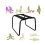 Ankoy Multi-Function Weight Adjustable Flexible Chair Position Auxiliary Bouncing Toy Home Furniture for Couples Game Play