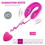 XSEXO Couple Remote Controlled Silent Vibrabor Happy Toys for Womens c spot Wireless Rivacy V-à-ginàl Stimulation